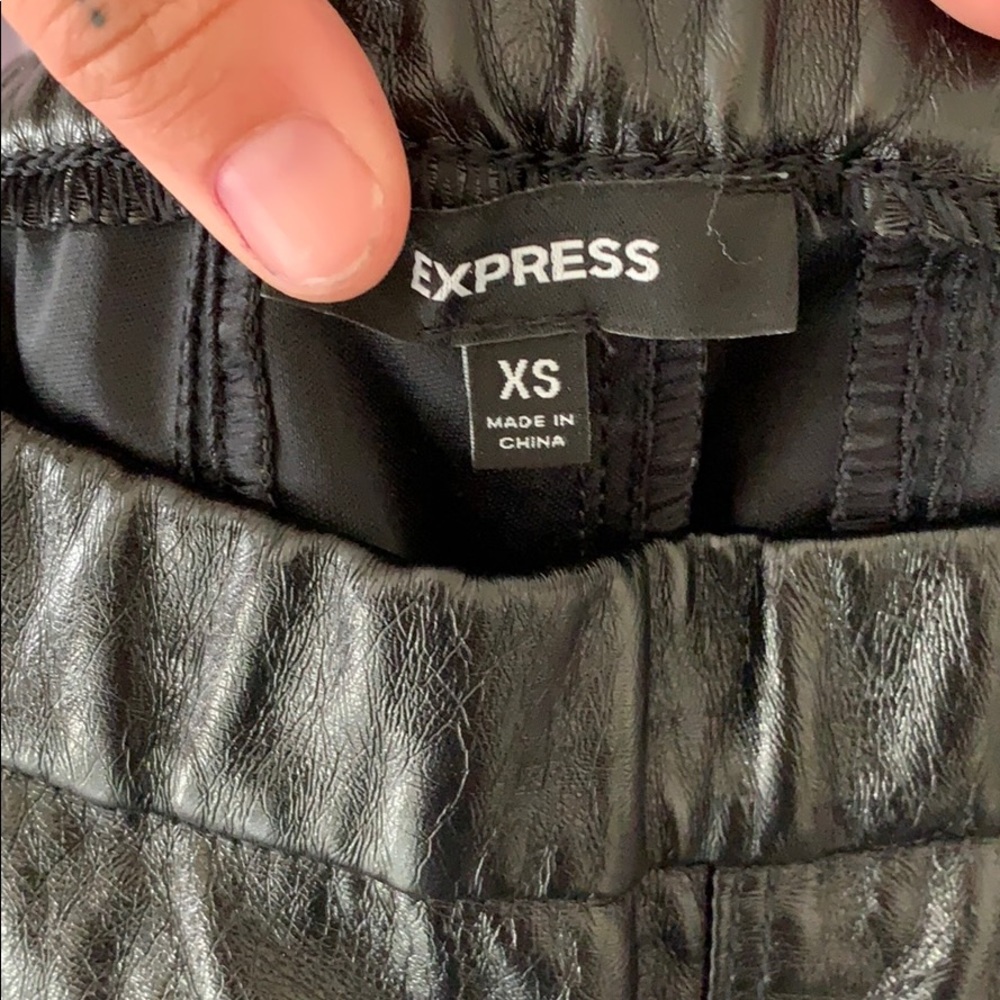 Faux Leather Leggings